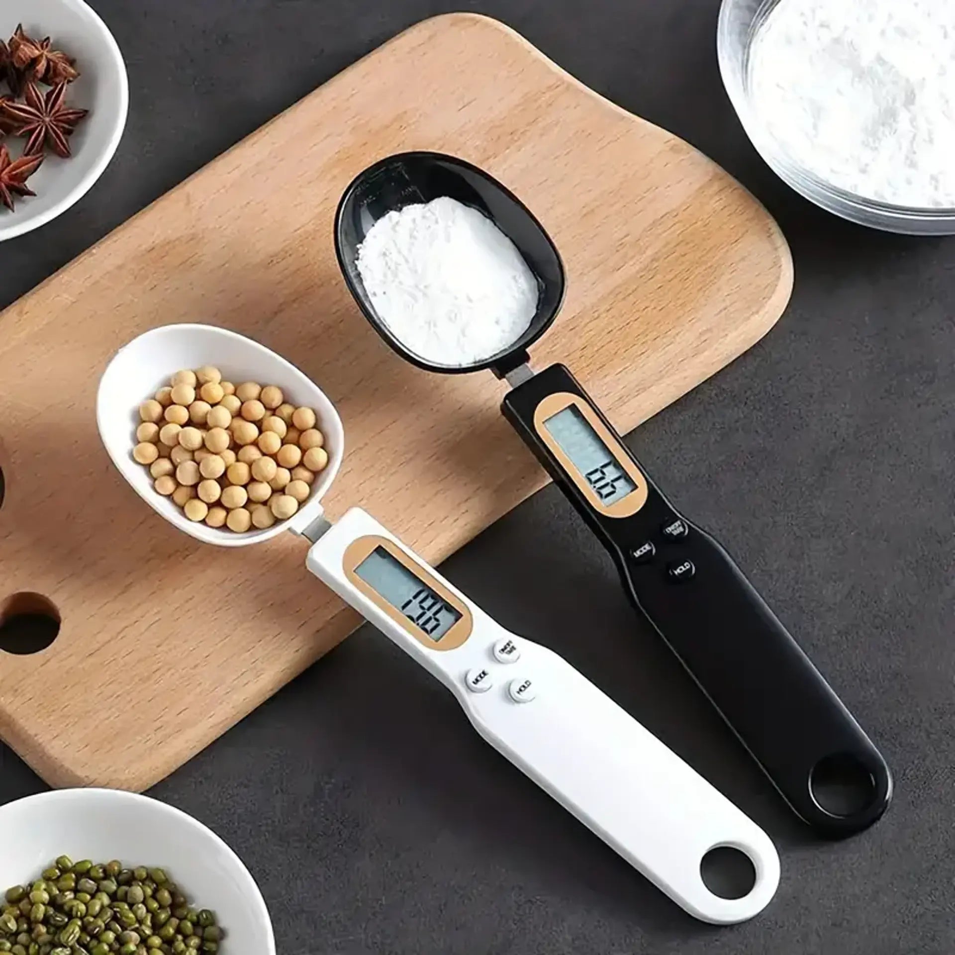 Digital Measuring Spoon Scale – Accurate Kitchen Food Scale