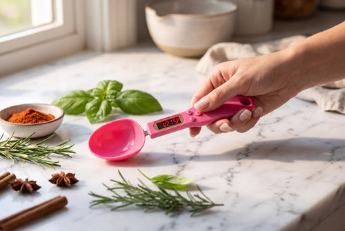 Digital Measuring Spoon Scale – Accurate Kitchen Food Scale